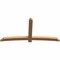 Ekena Millwork Bellingham Timber Gable Bracket, Western Red Cedar, 96"W x 48"H x 3 1/2"D x 5 1/2"F, 12/12 Pitch GBW096X48X0406BEL00SWR - alternate 4